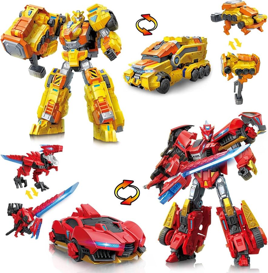 2-Pack Blaze Bolt & Amber Strike — 2-robot pack