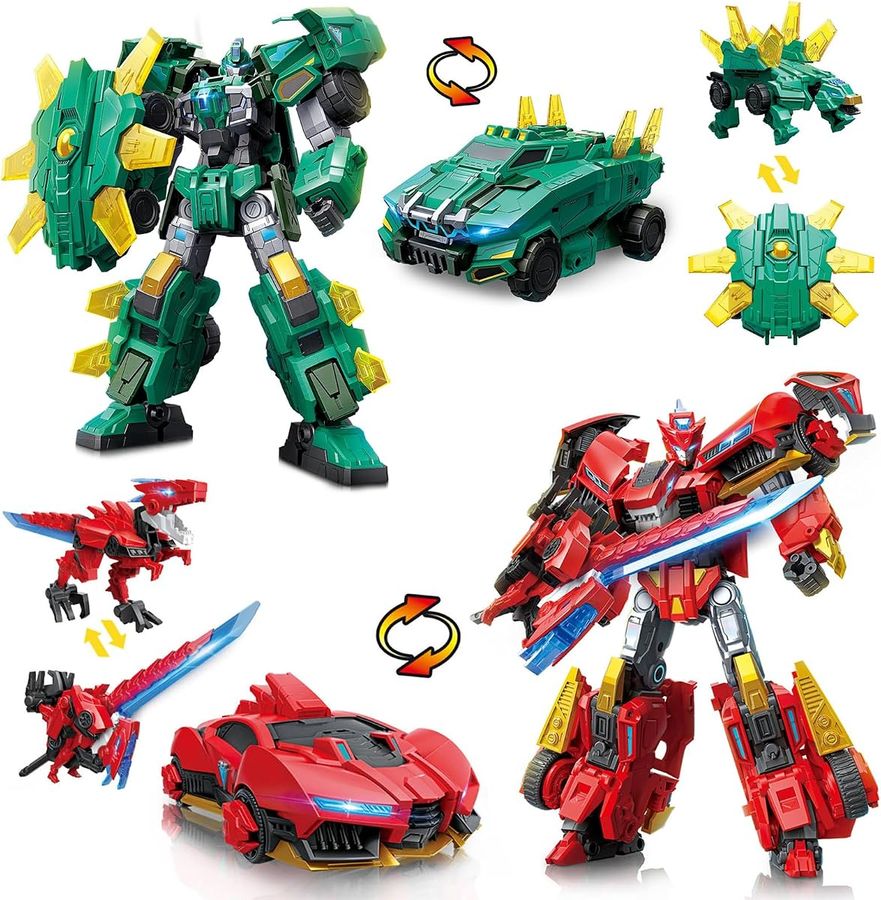 2-Pack Blaze Bolt & Rumble Beast — 2-robot pack