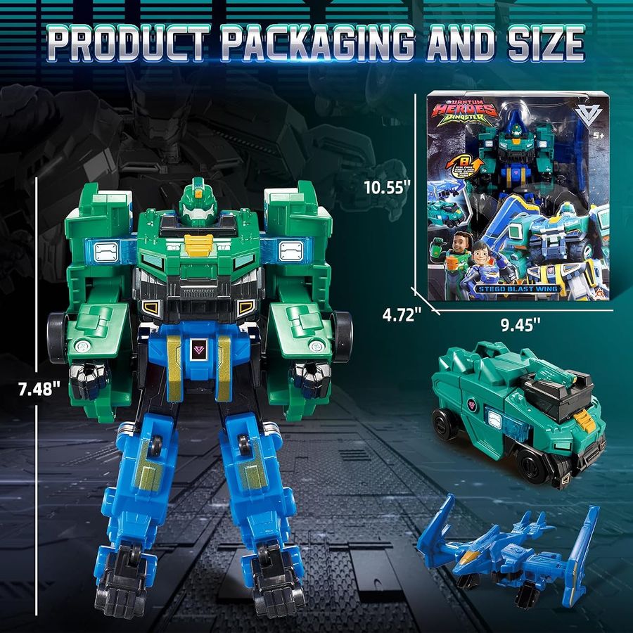 2-Pack Stego Blast Wing & Blaze Bolt — 2-robot pack